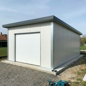 Гараж з сендвіч панелей 4×6 м